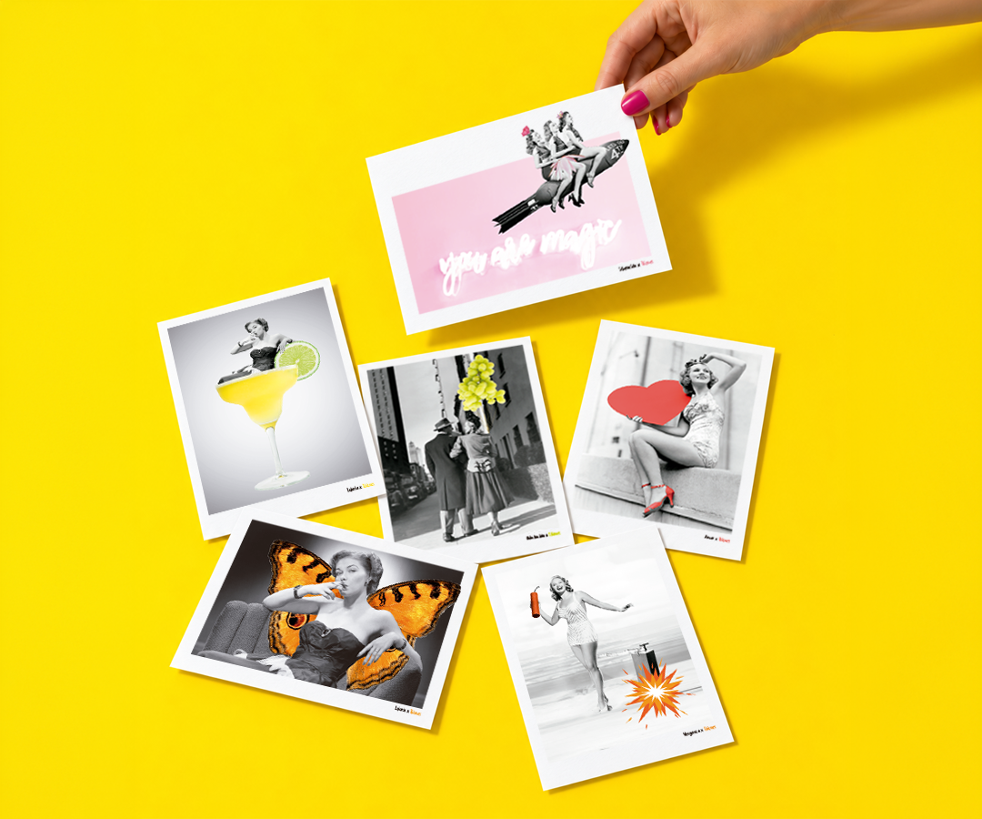 PACK 12 Postales